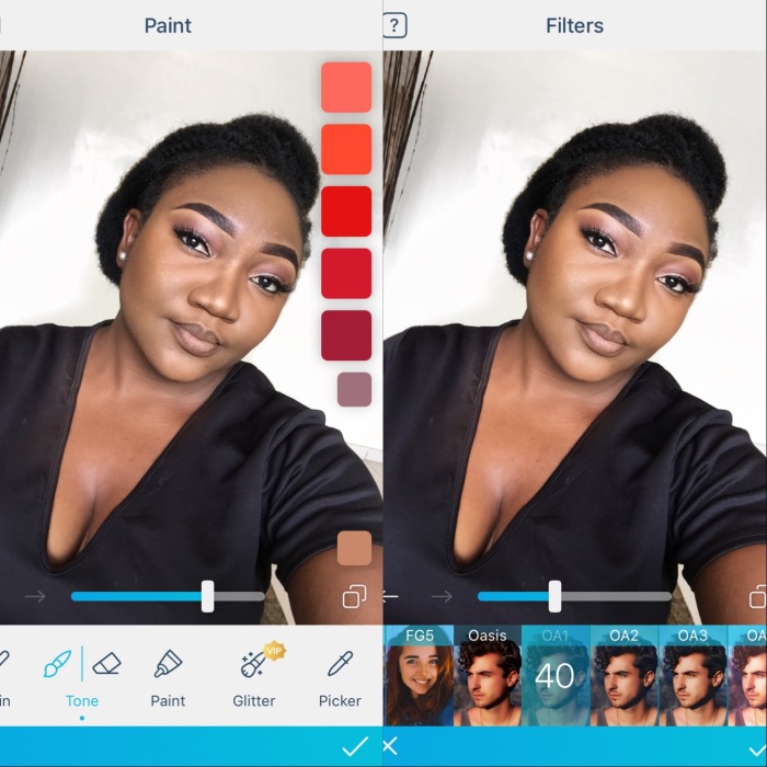 How I edit my Selfie Pictures